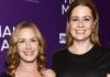 The Office Reunion! Angela Kinsey Supported Her Costar Kate Flannery at DWTS Premiere The Office Reunion! Angela Kinsey Supported Her Costar Kate Flannery at DWTS Premiere