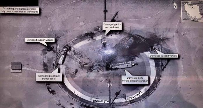 Iran acknowledges a space rocket explosion at the space center, blames technical malfunction