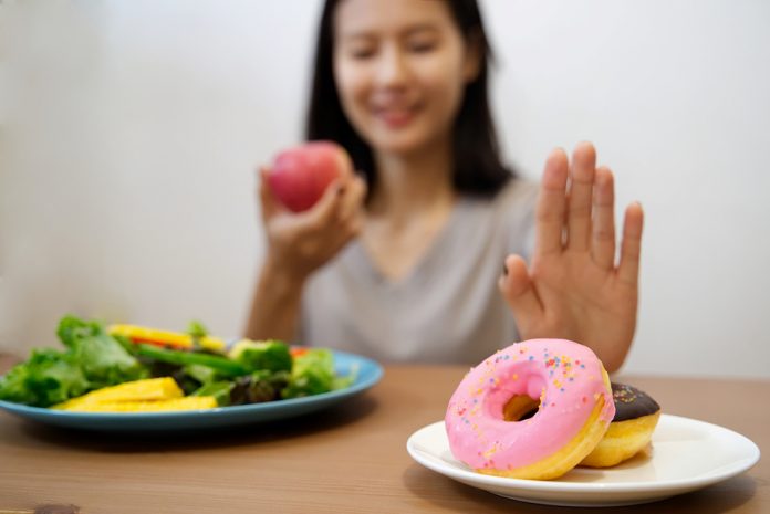 Young Girl On Dieting For Good Health Concept. Close Up Female U DIETING DURING PАNDЕMIС