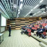 SPEAKING AT UNIVERSITY