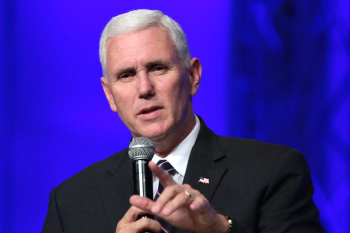 Pence grabs a burger Pence grabs a burger