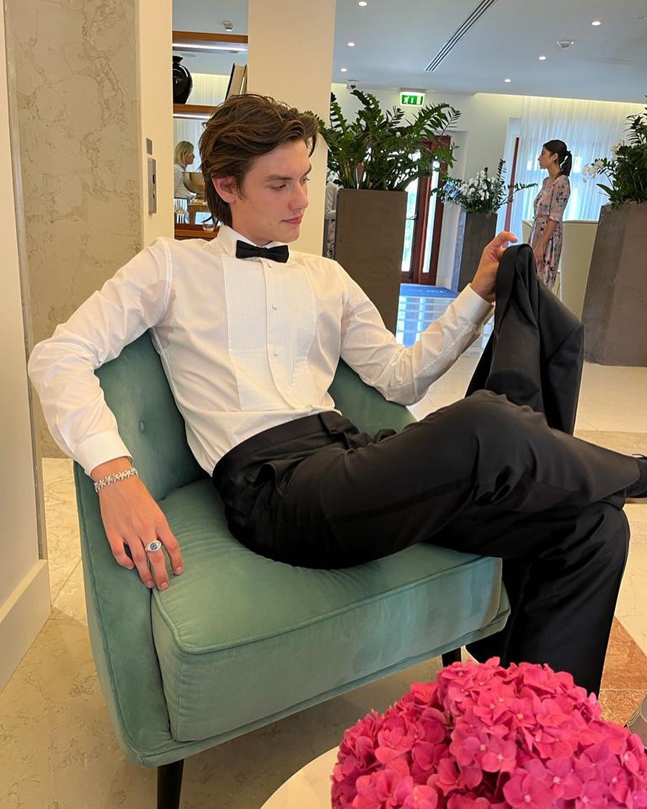 In picture: Louis Partridge