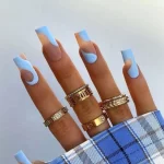 Top 8 Benefits of Light blue nails | Types of Blue Nails
